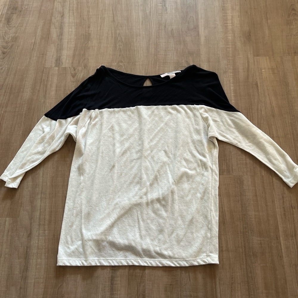 Black and white top